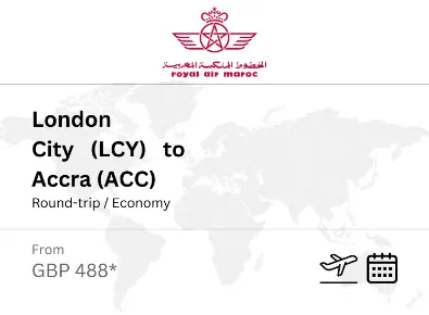 Accra departure option 25