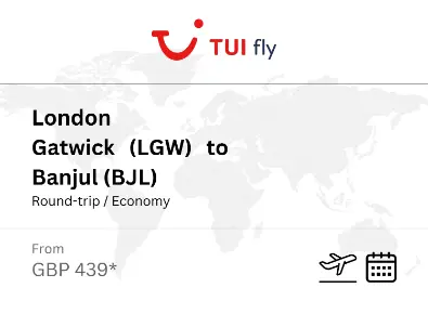 Banjul departure option 12
