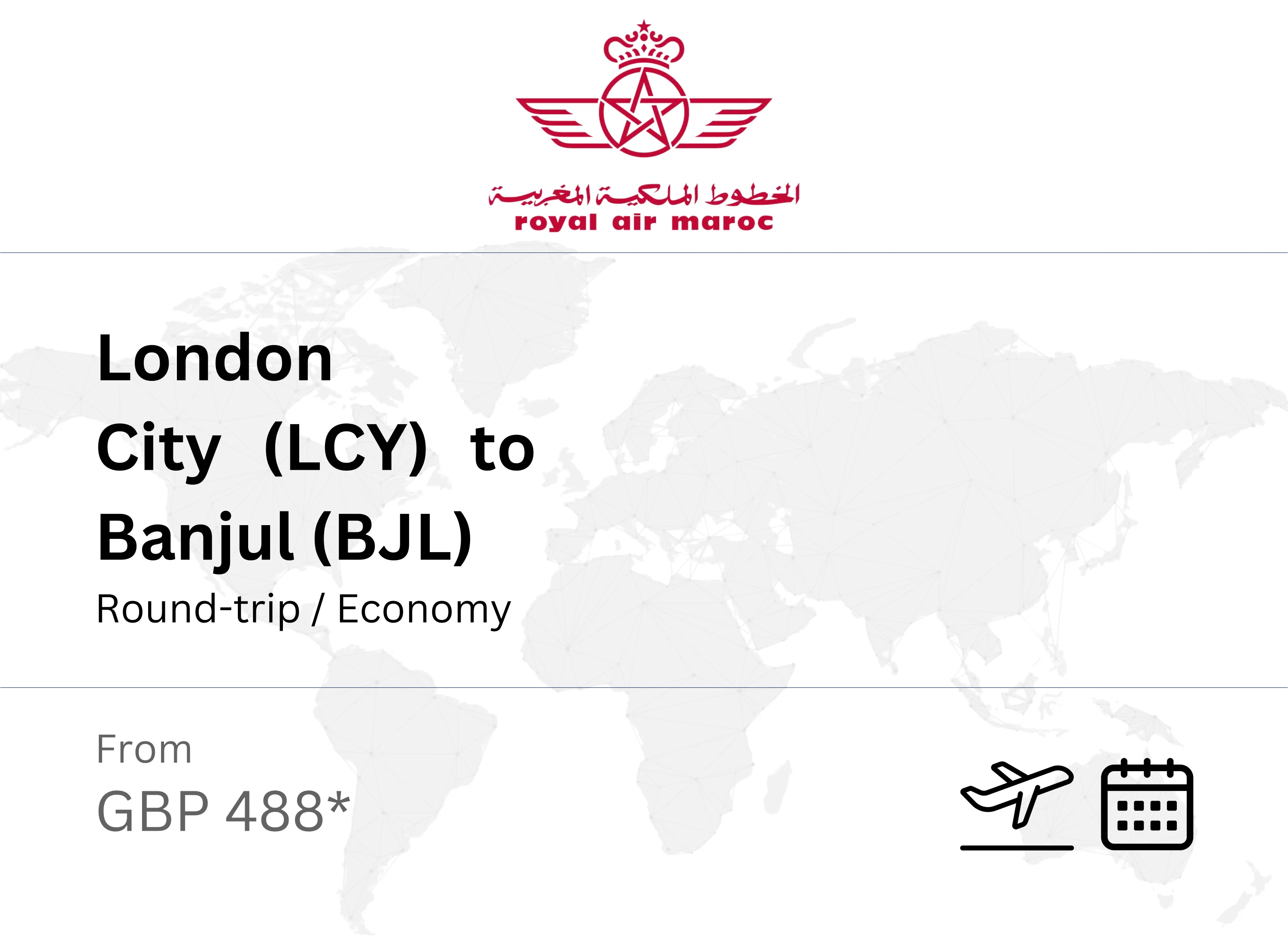 Banjul departure option 25