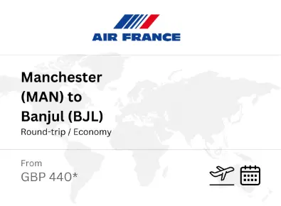 Banjul departure option 34
