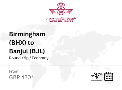 Banjul departure option 37